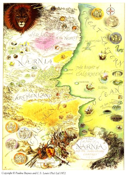 Map of Narnia